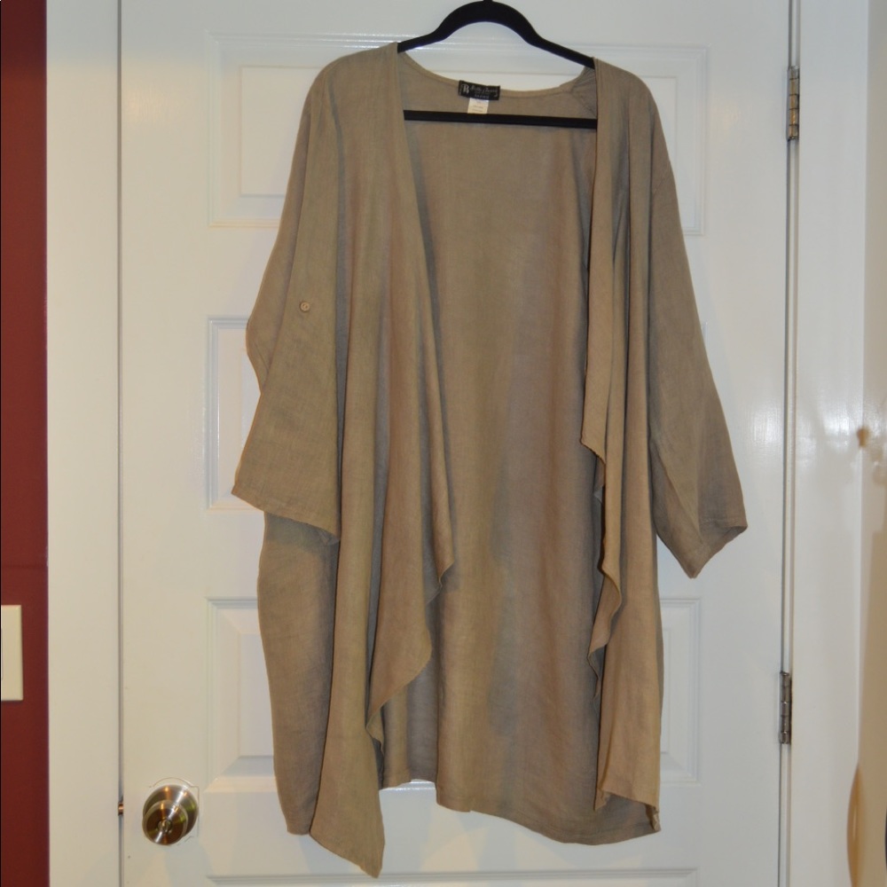 Bella Amore Italian linen duster